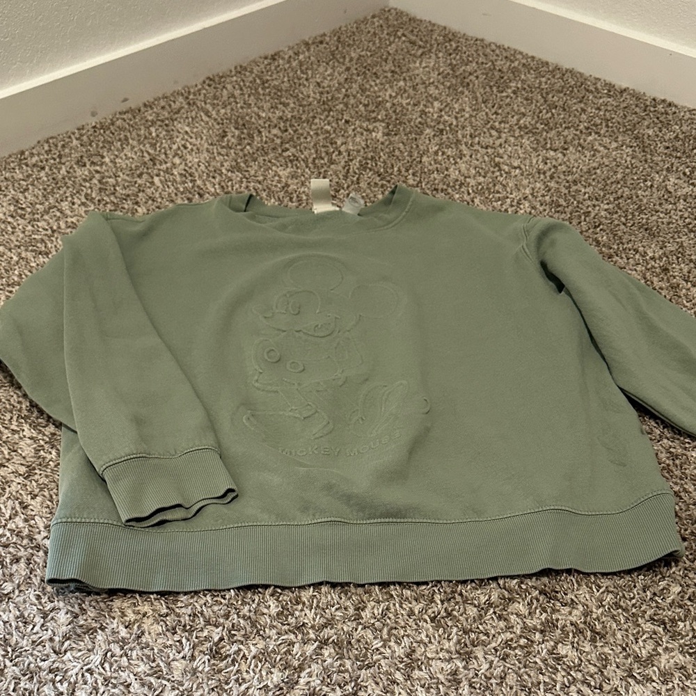 H&M Olive Green Sweatshirt
